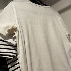 Louis Vuitton men white shirt